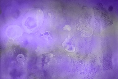 Soyut parlak mor suluboya arka plan, parlak dekoratif doku