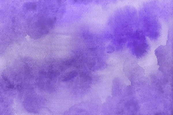 Abstrato Violeta Aquarela Fundo Textura Decorativa — Fotografia de Stock