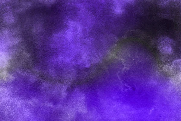 Abstracte Violet Aquarel Achtergrond Textuur — Stockfoto