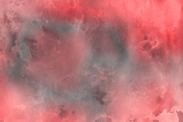 Watercolor decorative texture. Abstract pink background