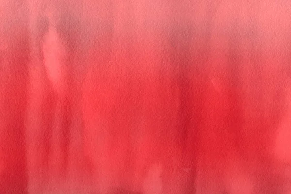 Akvarell Dekorativa Konsistens Abstrakt Röd Bakgrund — Stockfoto