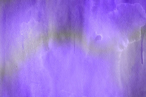 Abstrato Violeta Aquarela Fundo Textura — Fotografia de Stock