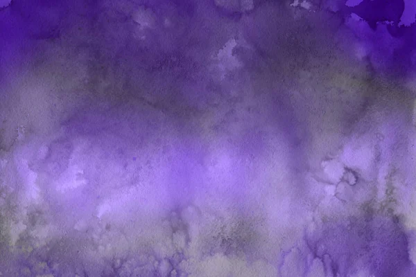 Abstract Bright Violet Watercolor Background Bright Decorative Texture — Stock Photo, Image