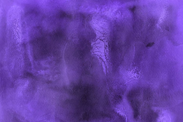 Fioletowe Tło Akwarela Tekstura — Zdjęcie stockowe