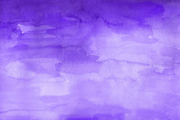 Abstract Purple Watercolor Background Texture — Stock Photo, Image