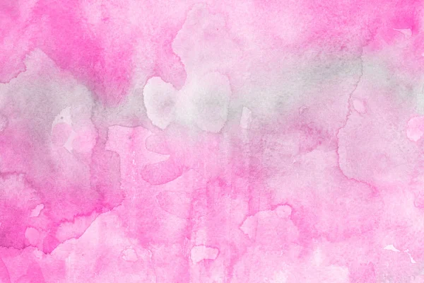 水彩装饰质感 抽象粉红色背景 — 图库照片