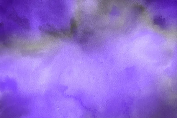 Абстрактный Ярко Фиолетовый Акварельный Фон Декоративная Текстура — стоковое фото
