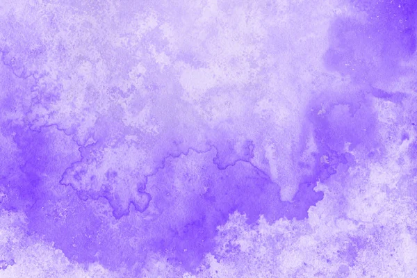 Astratto Sfondo Acquerello Viola Texture Decorativa — Foto Stock