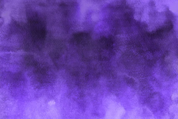 抽象紫色水彩背景 — 图库照片