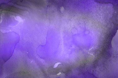 Soyut parlak mor suluboya arka plan, parlak dekoratif doku
