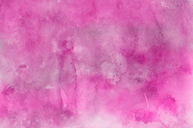 Sulu boya dekoratif doku. Pembe arka plan