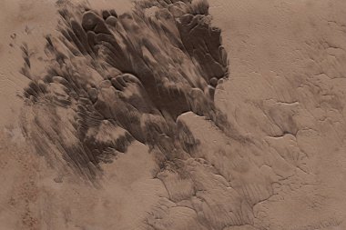 Arka plan, kahverengi akrilik boyama dekoratif doku