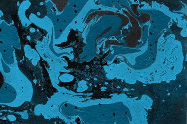 Soyut mavi mermer arka plan dekoratif doku