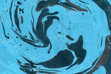 Soyut mavi mermer arka plan dekoratif doku