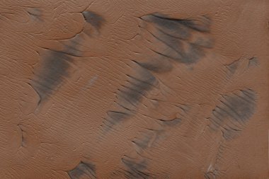 Arka plan, kahverengi akrilik boyama dekoratif doku