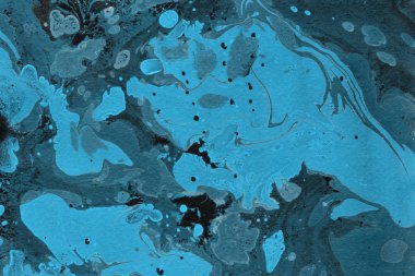 Soyut mavi mermer arka plan dekoratif doku