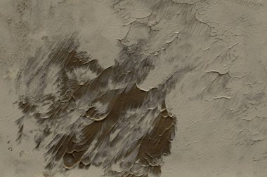 Kahverengi arka plan, akrilik boya dekoratif doku