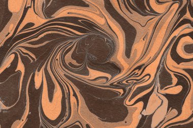 Soyut kahverengi mermer arkaplan, dekoratif doku