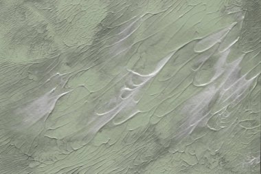 Yeşil arka plan, akrilik boyama dekoratif doku