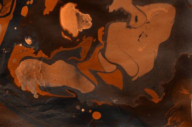 Soyut kahverengi mermer arkaplan, dekoratif doku