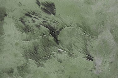 Arka plan, yeşil akrilik boyama dekoratif doku