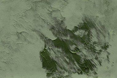 Arka plan, yeşil akrilik boyama dekoratif doku