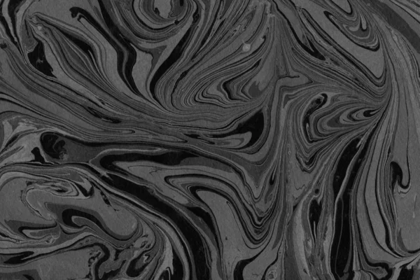 Czarny Szary Marmur Tło Dekoracyjny Tynk — Zdjęcie stockowe