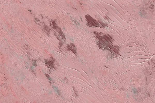 Absztrakt Rózsaszín Háttér Akril Díszítő Textúrája — Stock Fotó