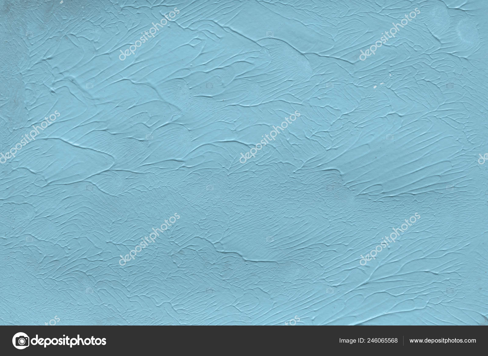 Abstract Blue Background Acrylic Painting Decorative Texture Stock