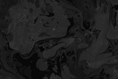 Siyah ve gri mermer arka plan, dekoratif doku