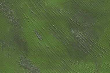 Yeşil arka plan, akrilik boyama dekoratif doku