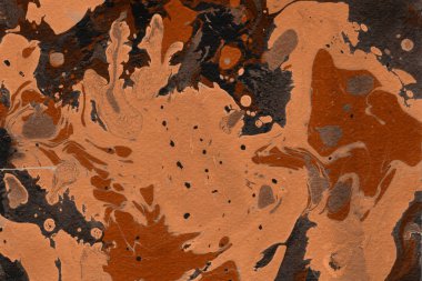 Soyut kahverengi mermer arkaplan, dekoratif doku