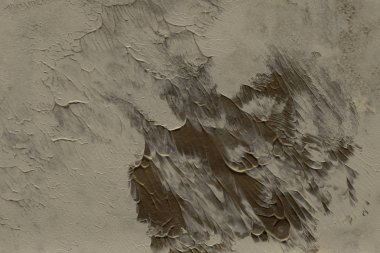 Kahverengi arka plan, akrilik boya dekoratif doku