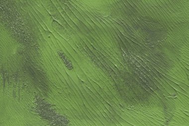 Yeşil arka plan, akrilik boyama dekoratif doku