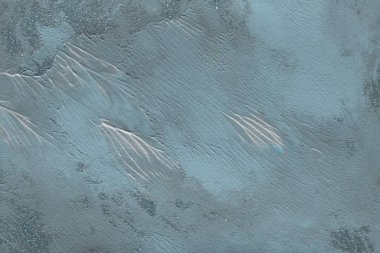 Mavi arka plan, akrilik boyama dekoratif doku