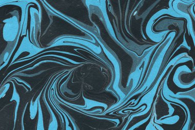 Soyut mavi mermer arka plan dekoratif doku