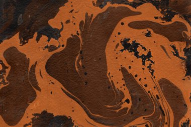 Soyut kahverengi mermer arkaplan, dekoratif doku