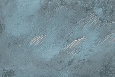 Mavi arka plan, akrilik boyama dekoratif doku