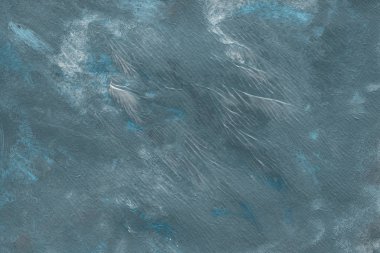 Mavi arka plan, akrilik boyama dekoratif doku