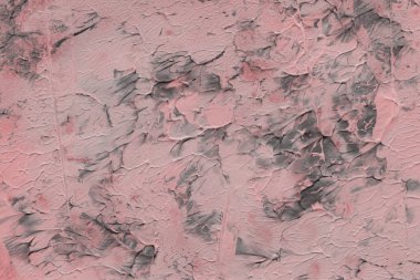 Pembe arka plan, akrilik boya dekoratif doku