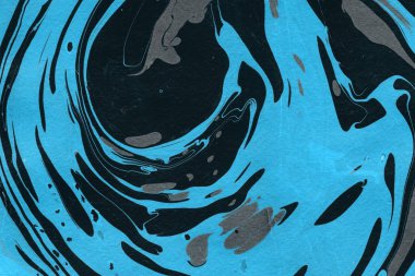 Soyut mavi mermer arka plan dekoratif doku