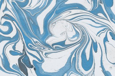 Soyut mavi mermer arka plan dekoratif doku