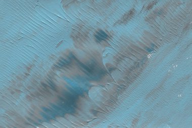 Mavi arka plan, akrilik boyama dekoratif doku