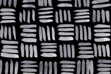 siyah ve beyaz el çizilmiş desen, arka plan-illüstrasyon 