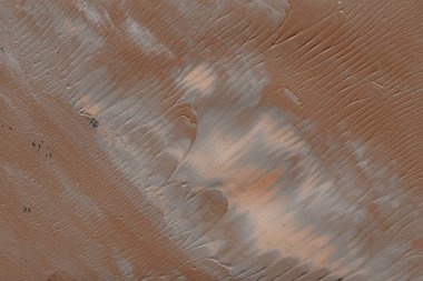 Arka plan, kahverengi akrilik boyama dekoratif doku