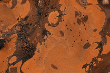 Soyut kahverengi mermer arkaplan, dekoratif doku