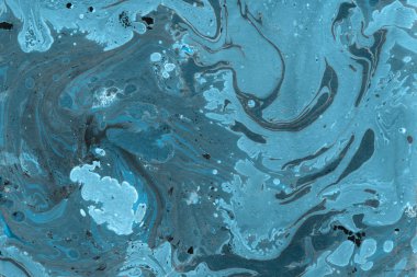 Soyut mavi mermer arka plan dekoratif doku