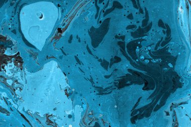 Soyut mavi mermer arka plan dekoratif doku