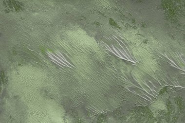 Yeşil arka plan, akrilik boyama dekoratif doku