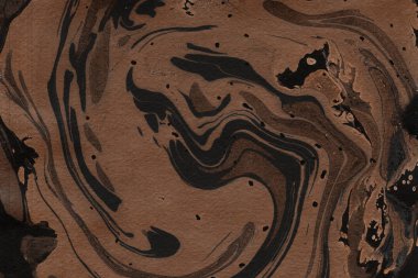 Soyut kahverengi mermer arkaplan, dekoratif doku
